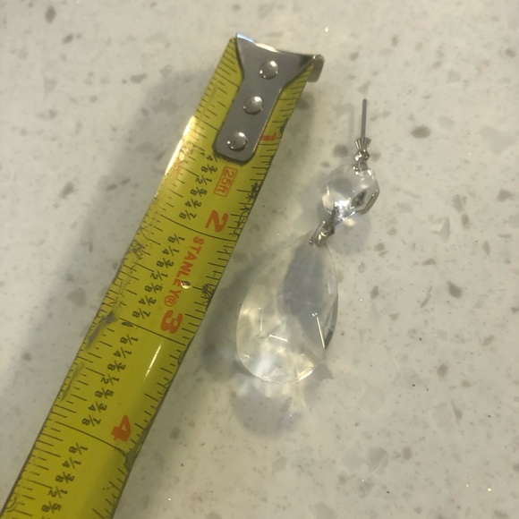 Listing Updated! Gorgeous Teardrop Crystal Pendant - Picture 8 of 8